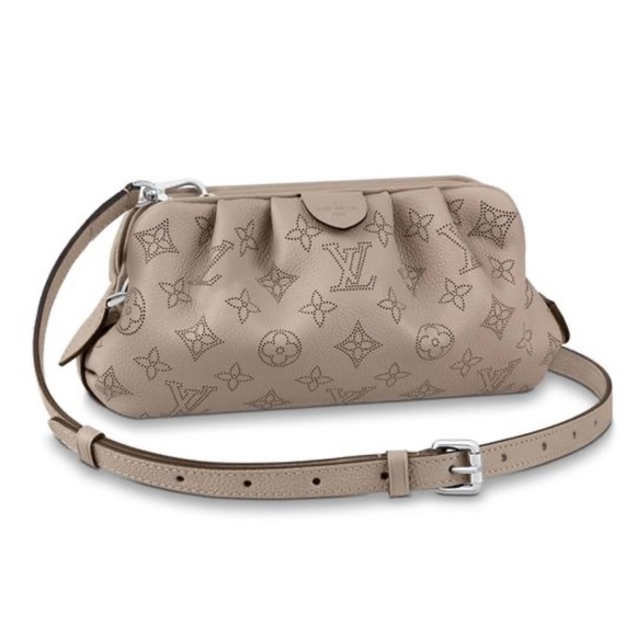Louis Vuitton Scala Mini Pouch/Cross-Body - Grey Perforated Calf Leather - Picture 1 of 10